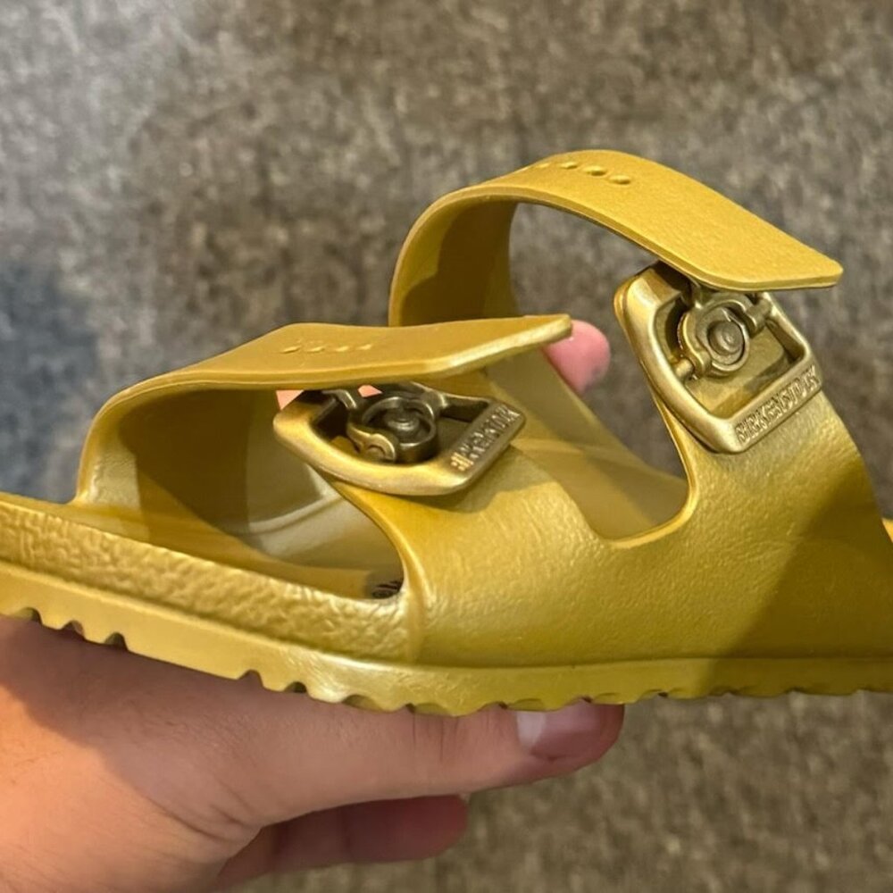 Birkenstock arizona eva kids glamour gold